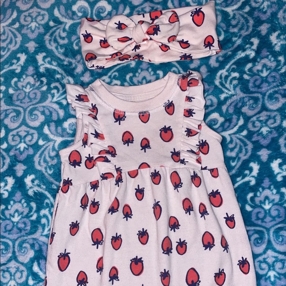 Romper with hand and